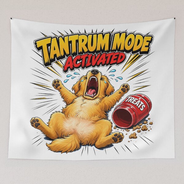 Item preview, Golden Retriever Tantrum Mode designed and sold by zoughlal.