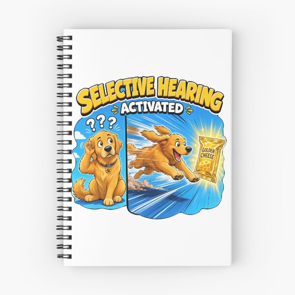 Item preview, Golden Retriever Selective Hearing designed and sold by zoughlal.