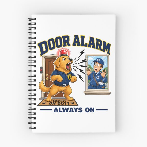 Item preview, Golden Retriever Door Alarm designed and sold by zoughlal.