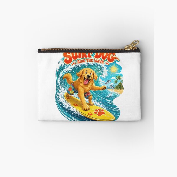 Item preview, Golden Retriever Surf Dog designed and sold by zoughlal.