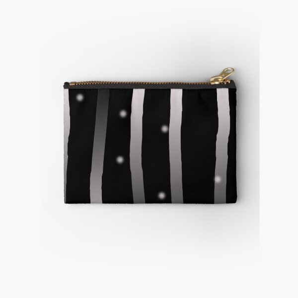 Item preview, Black and Gray Vertical Stripe Organic Pattern | Dark Minimal Alt Aesthetic | Dark Feminine Y2K Aesthetic designed and sold by dfly-creations.