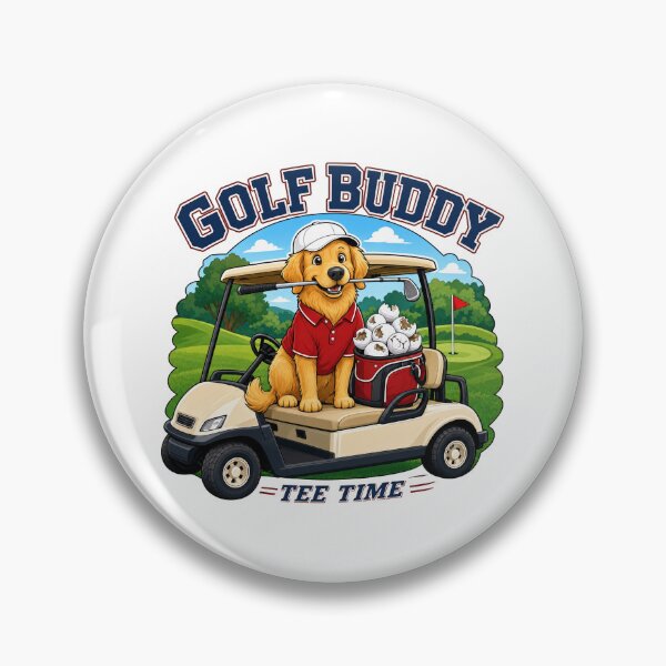 Item preview, Golden Retriever Golf Buddy designed and sold by zoughlal.