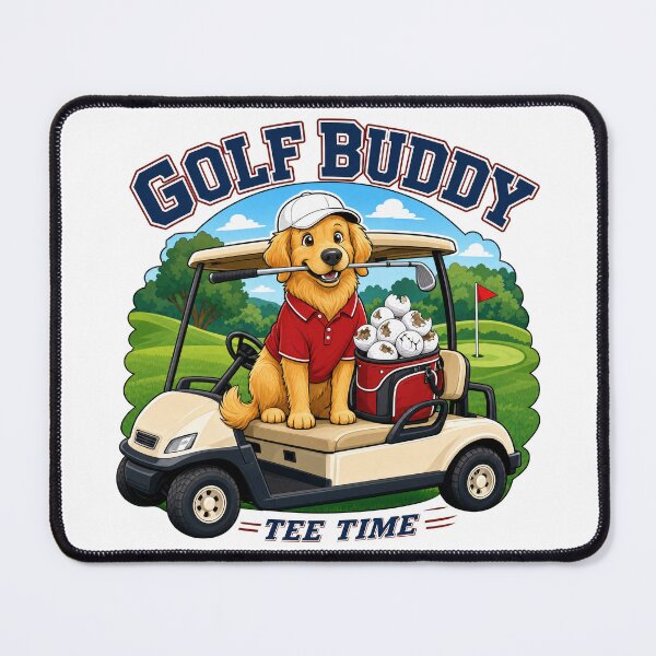 Item preview, Golden Retriever Golf Buddy designed and sold by zoughlal.