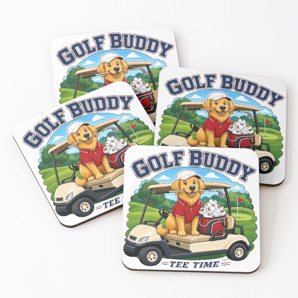Item preview, Golden Retriever Golf Buddy designed and sold by zoughlal.