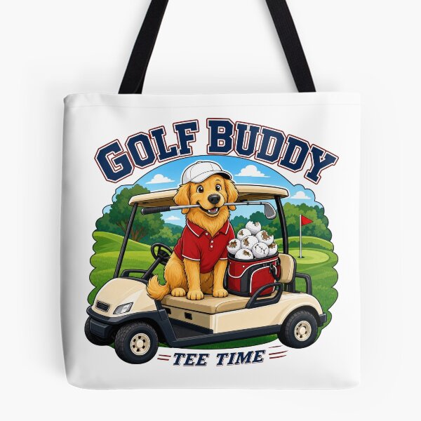 Item preview, Golden Retriever Golf Buddy designed and sold by zoughlal.