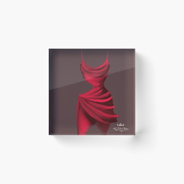 Item preview, Red Dress designed and sold by The Z Art Collective .