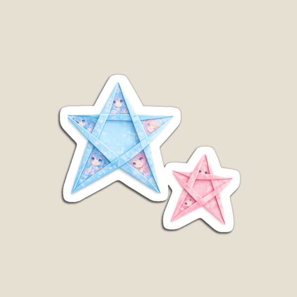 Item preview, Paper Stars | Gem | Prosperity & Dream | Anime Sticker Origami  designed and sold by NycoleCylvonna1987.