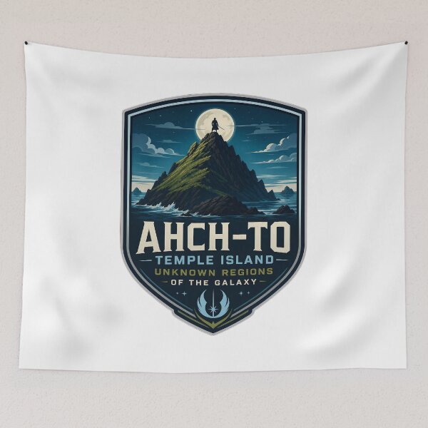 Item preview, Ahch-To - Temple Island  designed and sold by FrontierCosmic.