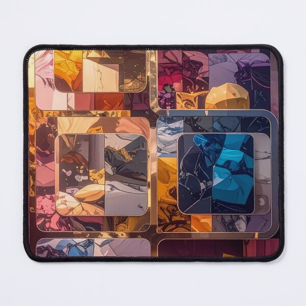 Item preview, Golden Mosaic Frames designed and sold by NizuCaCi.