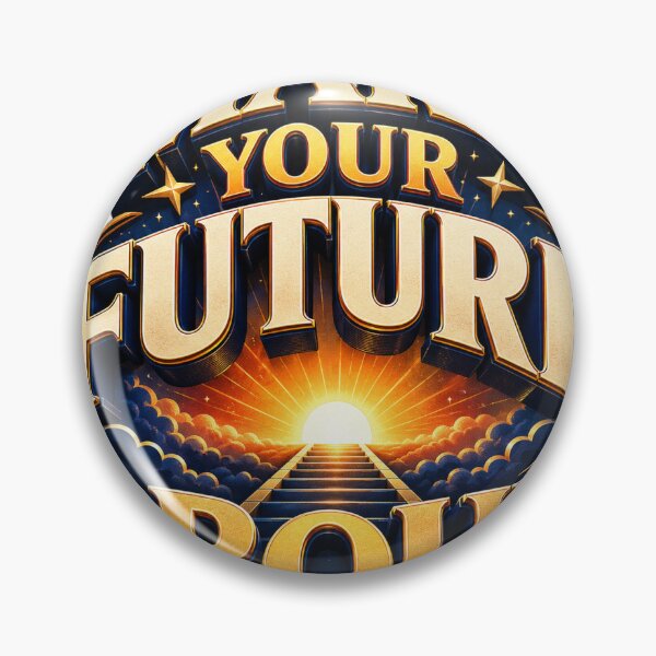 Item preview, Make Your Future Proud – Bold 3D Motivational Typography designed and sold by TaiwoDesigns.