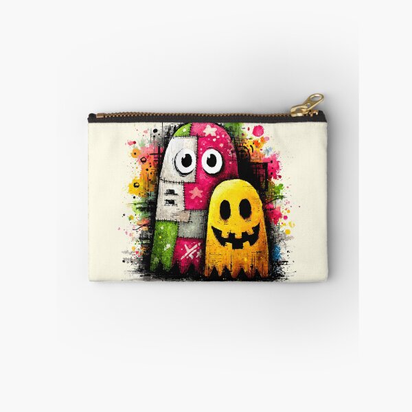 Item preview, Colorful Grunge Patchwork Ghost Friends designed and sold by colorful-white.
