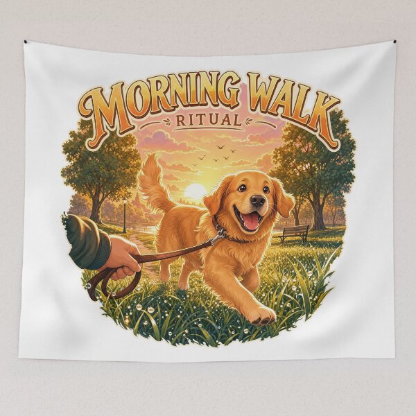 Item preview, Golden Morning Walk Ritual designed and sold by zoughlal.