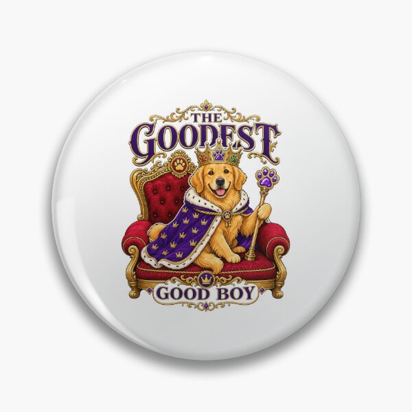 Item preview, Golden Retriever Good Boy 2 designed and sold by zoughlal.