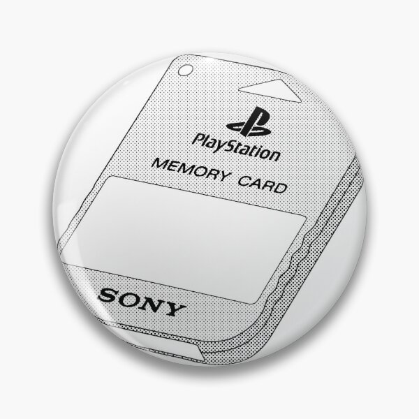 Item preview, Manga-Style PS1 Memory Card designed and sold by DameRaccoon.
