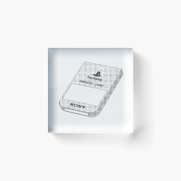 Item preview, Manga-Style PS1 Memory Card designed and sold by DameRaccoon.