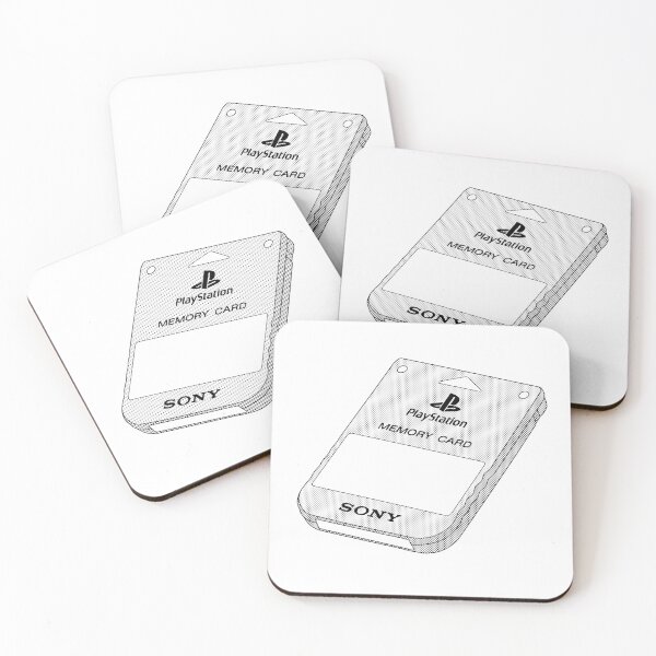 Item preview, Manga-Style PS1 Memory Card designed and sold by DameRaccoon.