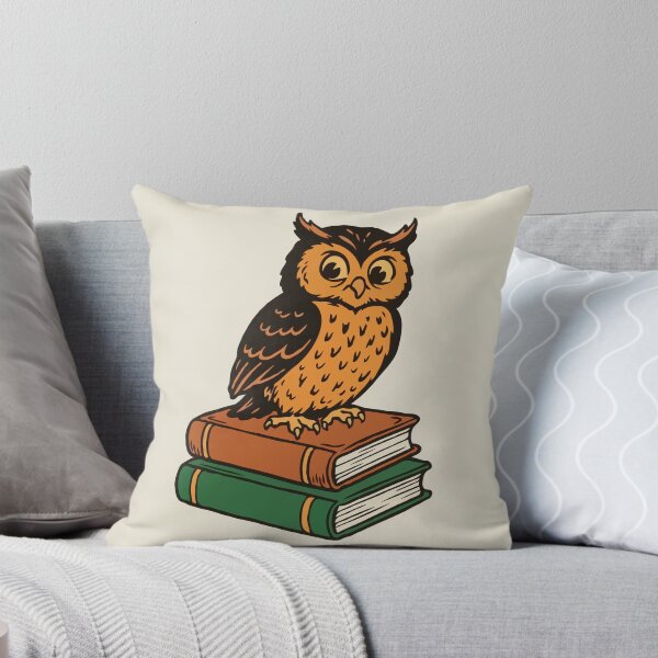 Item preview, Wise Owl On Books designed and sold by Gkinoki.