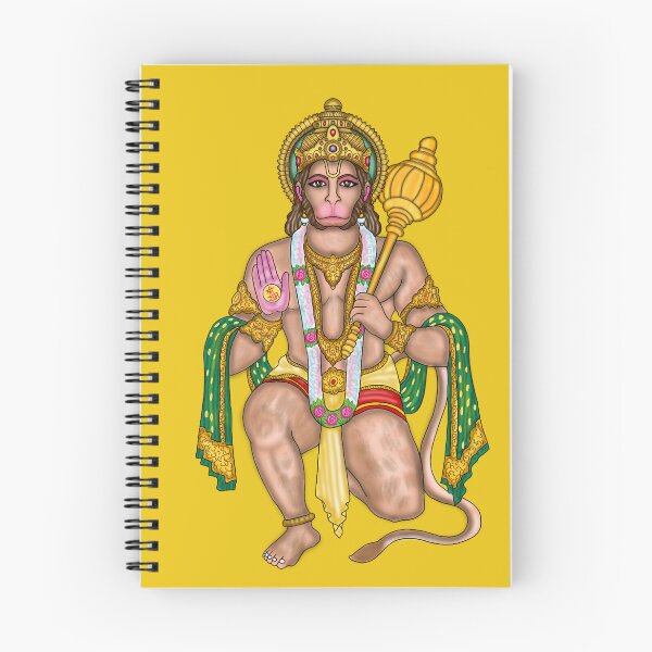 Item preview, Lord Hanuman Artwork | Powerful Hindu God Digital Art Illustration designed and sold by Harshit_Digital_Arts.