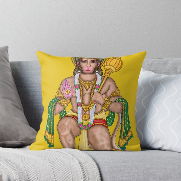 Item preview, Lord Hanuman Artwork | Powerful Hindu God Digital Art Illustration designed and sold by Harshit_Digital_Arts.