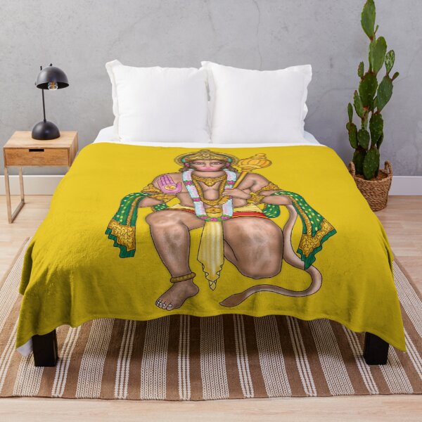 Item preview, Lord Hanuman Artwork | Powerful Hindu God Digital Art Illustration designed and sold by Harshit_Digital_Arts.