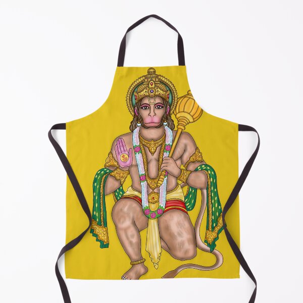 Item preview, Lord Hanuman Artwork | Powerful Hindu God Digital Art Illustration designed and sold by Harshit_Digital_Arts.