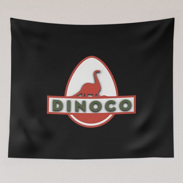 Item preview, Dinosaur Egg Retro Emblem Garment designed and sold by RoseArtGraphic.