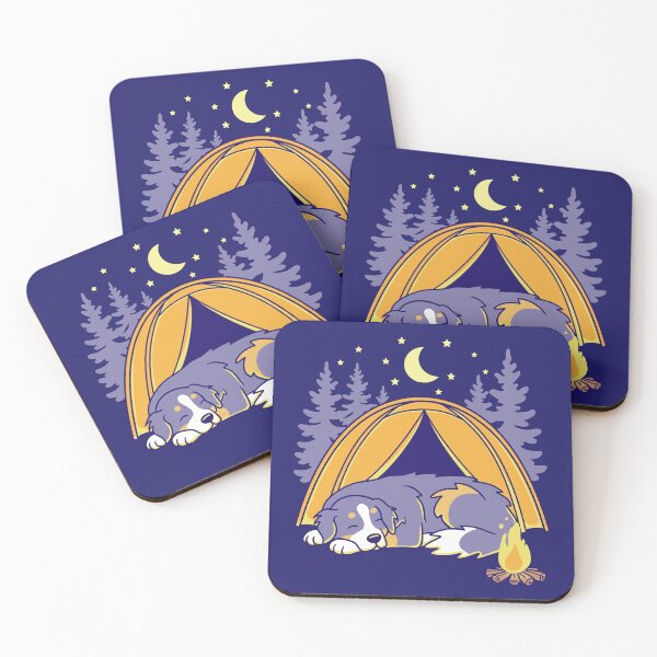Item preview, Bernese Mountain Dog Camping designed and sold by Wlaurence.