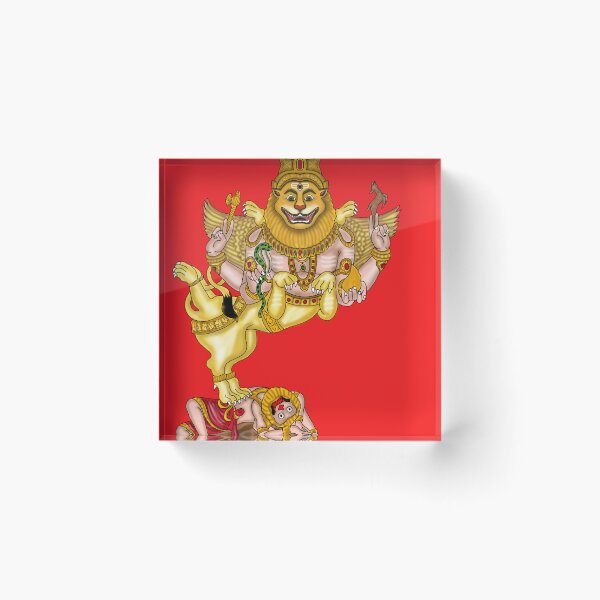Item preview, Sharabha Artwork | Powerful Hindu Mythological Creature Digital Illustration designed and sold by Harshit_Digital_Arts.