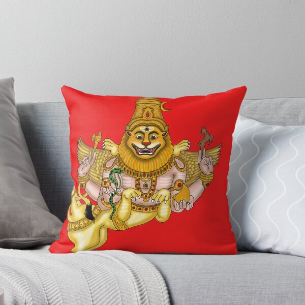 Item preview, Sharabha Artwork | Powerful Hindu Mythological Creature Digital Illustration designed and sold by Harshit_Digital_Arts.