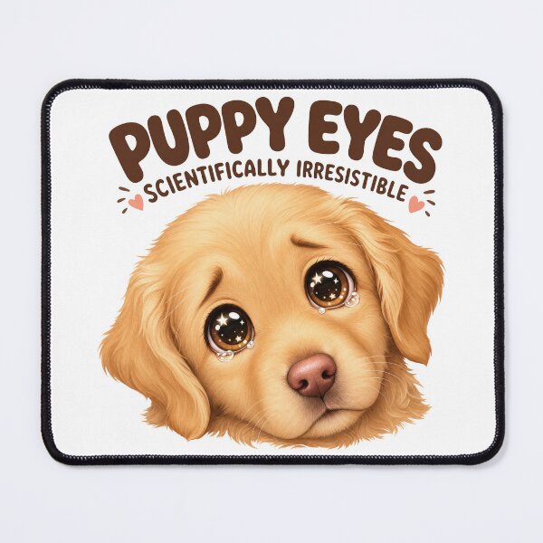 Item preview, Golden Retriever Puppy Eyes 2 designed and sold by zoughlal.