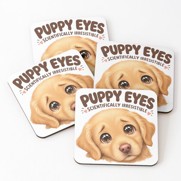 Item preview, Golden Retriever Puppy Eyes 2 designed and sold by zoughlal.