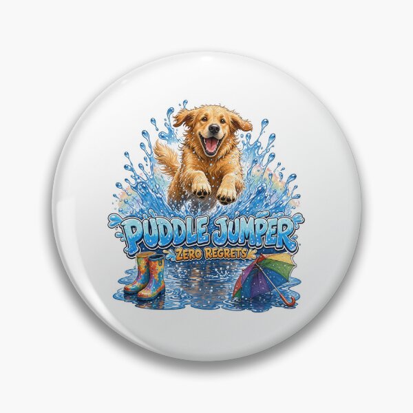Item preview, Golden Retriever Rainy Day 2 designed and sold by zoughlal.