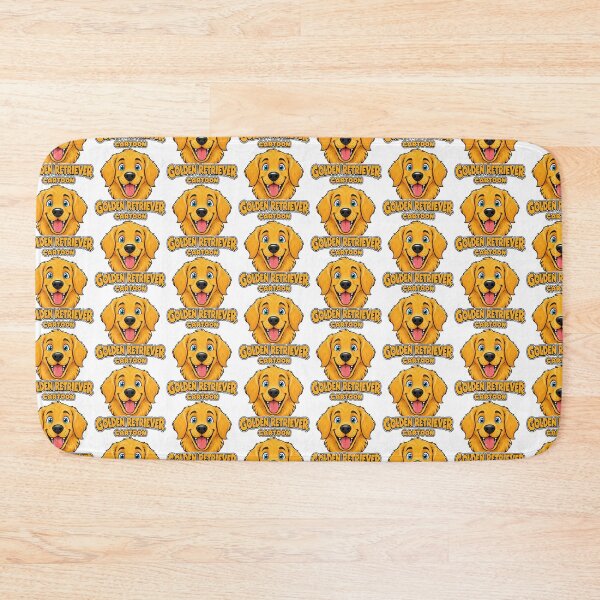 Item preview, Golden Retriever Cartoon Portrait designed and sold by zoughlal.