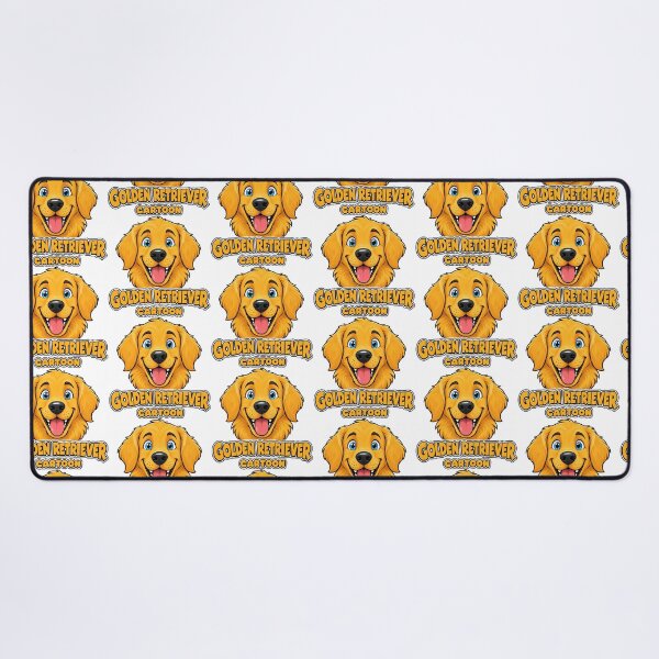 Item preview, Golden Retriever Cartoon Portrait designed and sold by zoughlal.
