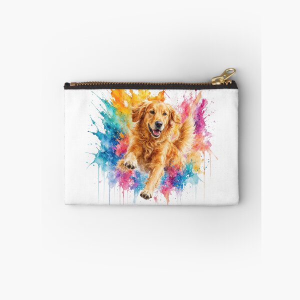 Item preview, Golden Retriever Watercolor Splash designed and sold by zoughlal.
