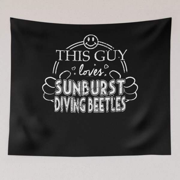 Item preview, Guy Loves Sunburst Diving Beetles Thermonectus Marmoratus designed and sold by shoppzee.