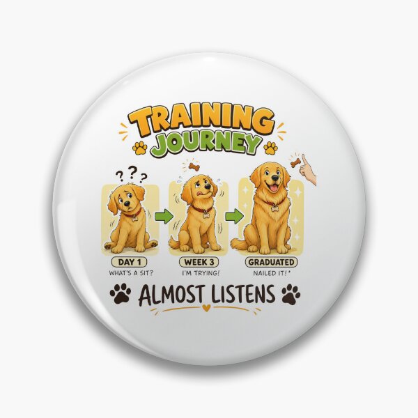 Item preview, Golden Retriever Training Journey designed and sold by zoughlal.
