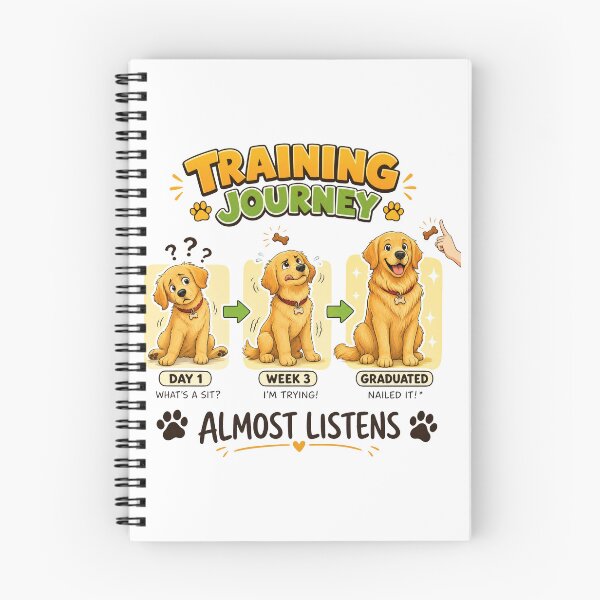 Item preview, Golden Retriever Training Journey designed and sold by zoughlal.