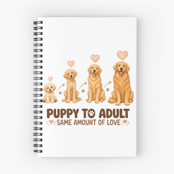 Item preview, Golden Puppy To Adult Journey designed and sold by zoughlal.