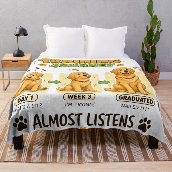 Item preview, Golden Retriever Training Journey designed and sold by zoughlal.