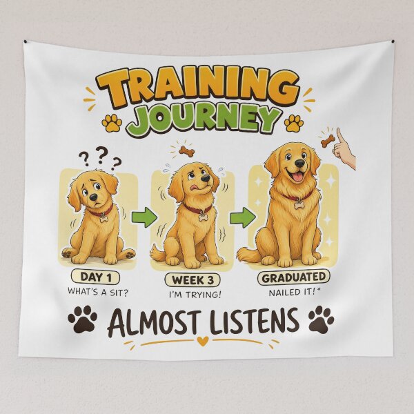 Item preview, Golden Retriever Training Journey designed and sold by zoughlal.