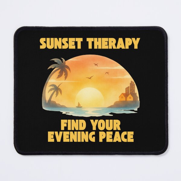 Item preview, Sunset Therapy - Find Your Evening Peace designed and sold by WildArtStudioPL.