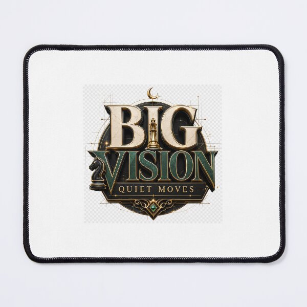 Item preview, Big Vision Quiet Moves – Premium 3D Ambition Typography designed and sold by TaiwoDesigns.