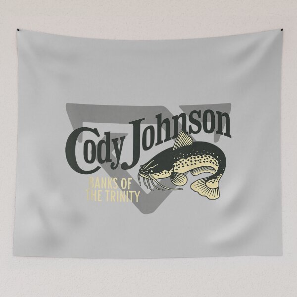 Item preview, Banks Of The Trinity Country Music Catfish Fishing Outdoor Graphic T-Shirt designed and sold by BrandyFreika.