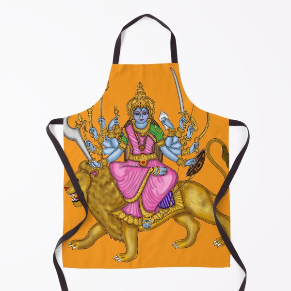 Item preview, Goddess Durga Artwork | Divine Hindu Goddess Digital Painting Illustration designed and sold by Harshit_Digital_Arts.