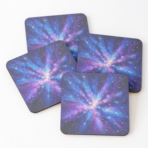 Item preview, Celestial Burst | Abstract Cosmic Galaxy Painting designed and sold by TeyArtWork.