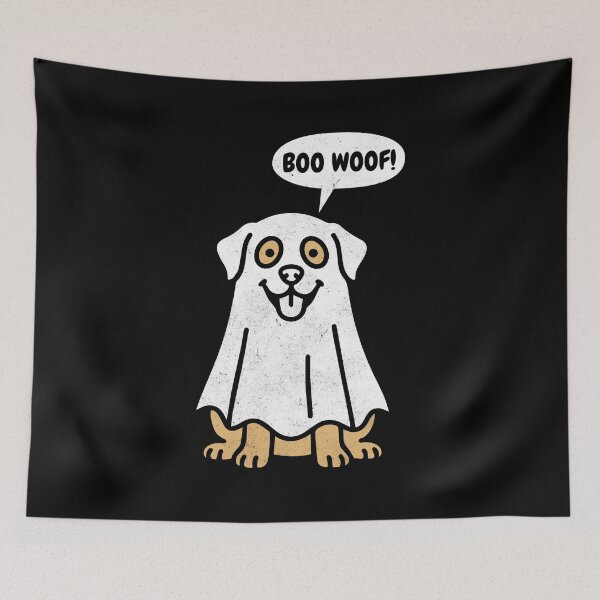 Item preview, Labrador Boo Woof - Funny Halloween Dog Gift designed and sold by clickbongski.