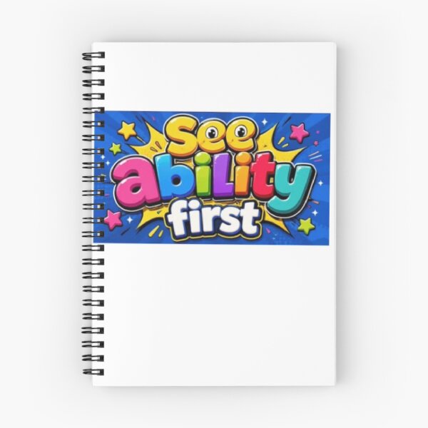 Item preview, See Ability First - Inspirational Inclusion Quote designed and sold by Shadrach Roo.