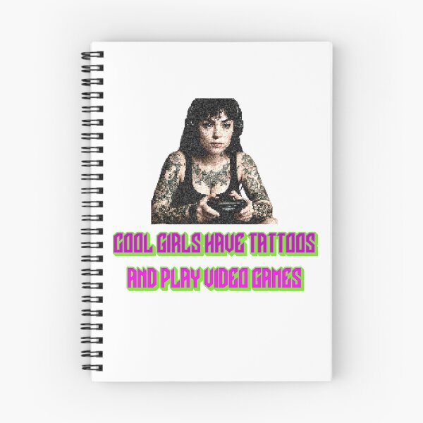 Item preview, Tattooed Girl Gamer T-shirt designed and sold by FreakNRetro.