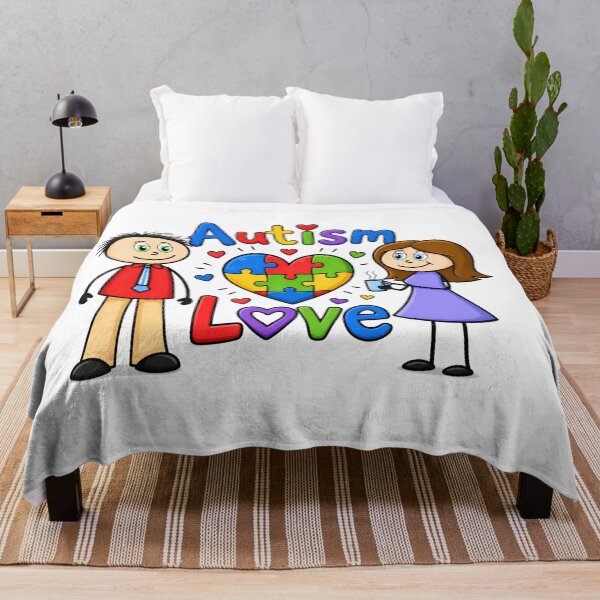 Item preview, Autism Love designed and sold by Mother Daughter Drawings .